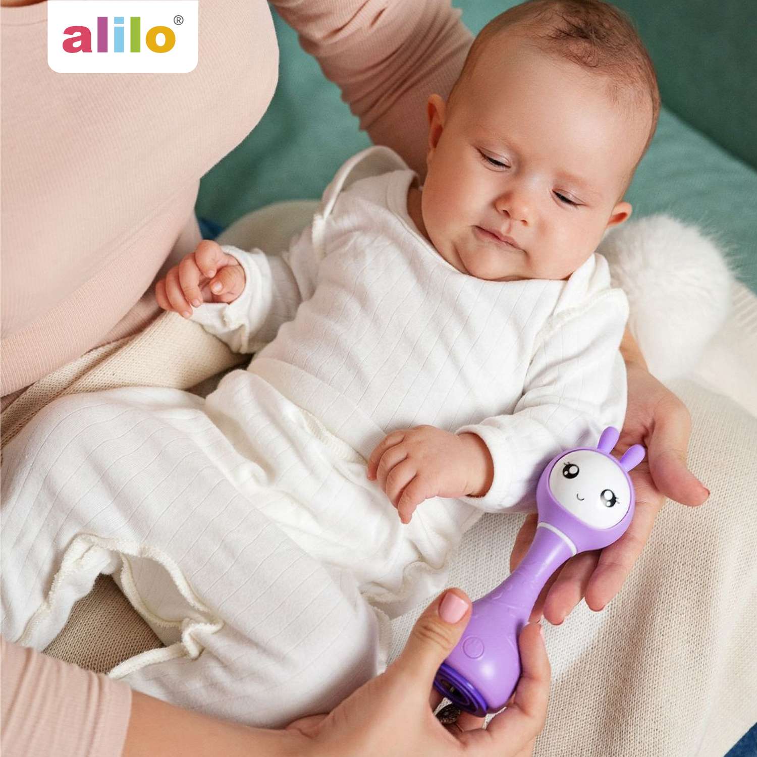 Игрушка развивающая alilo Умный зайка R1 музыкальная Фиолетовый 60906 - фото 8