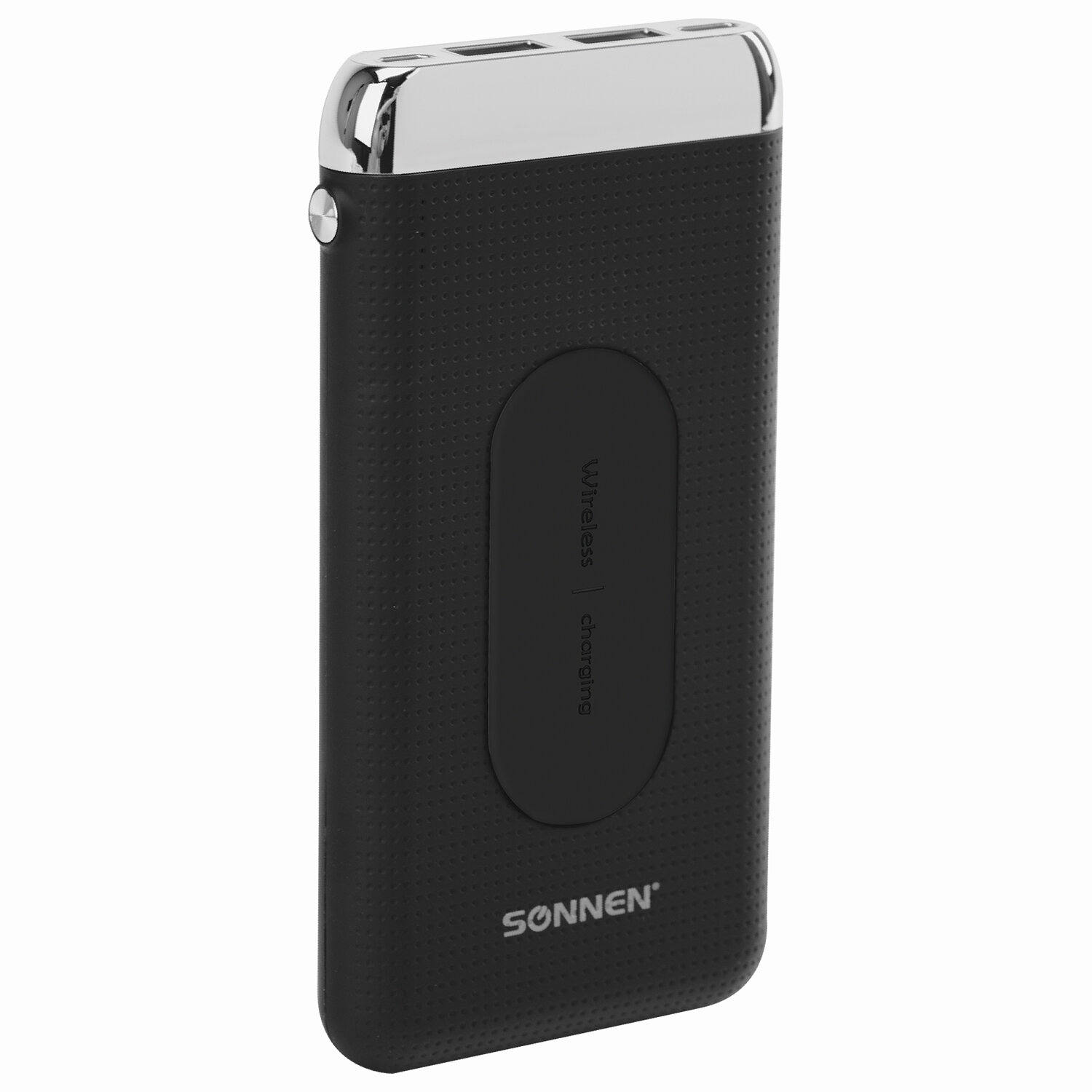 Аккумулятор Sonnen внешний 8000mAh Powerbank K802 Беспроводная Зарядка 2USB - фото 2