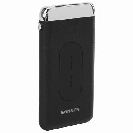 Аккумулятор Sonnen внешний 8000mAh Powerbank K802 Беспроводная Зарядка 2USB