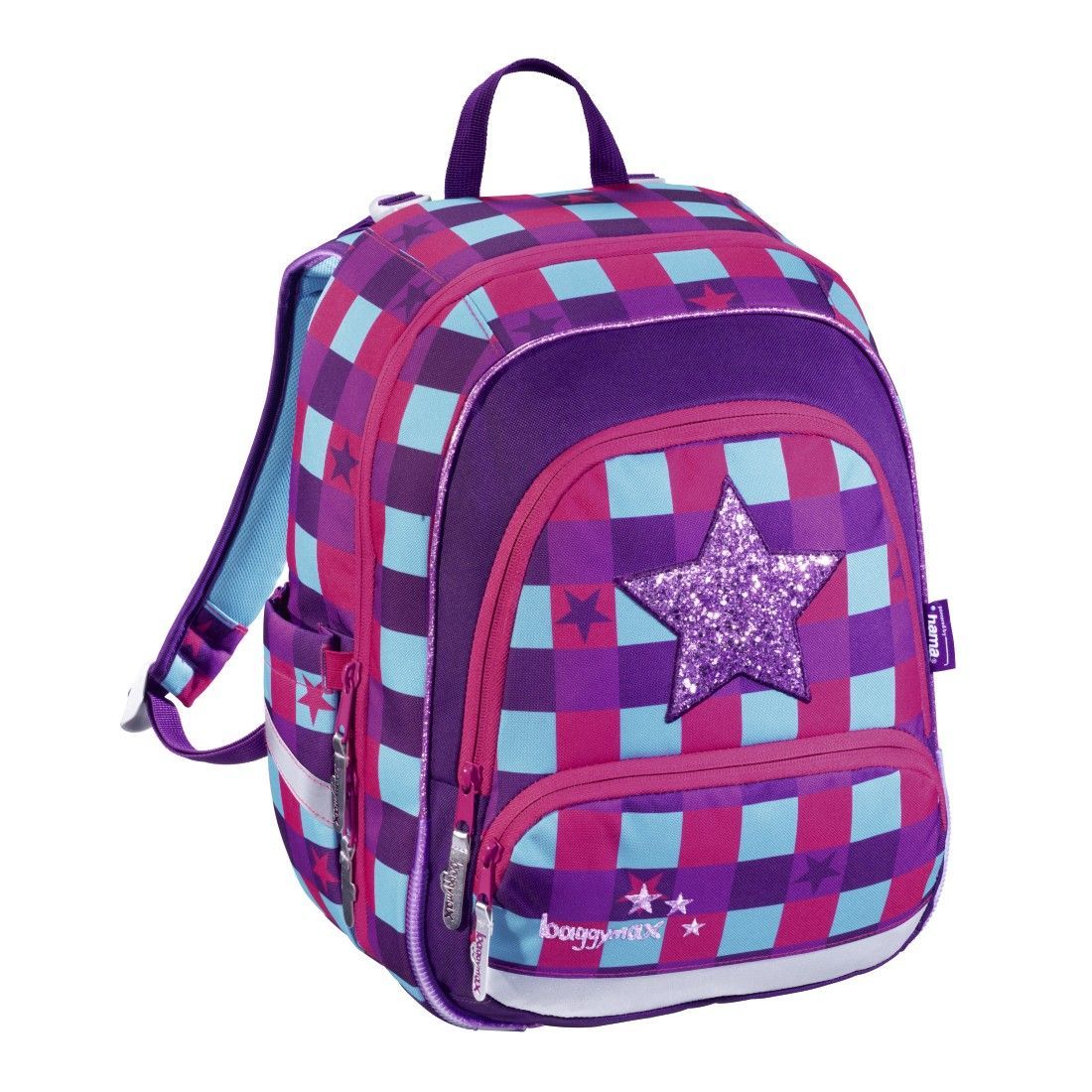 Ранец Hama BaggyMax Speedy Pink Star - фото 1