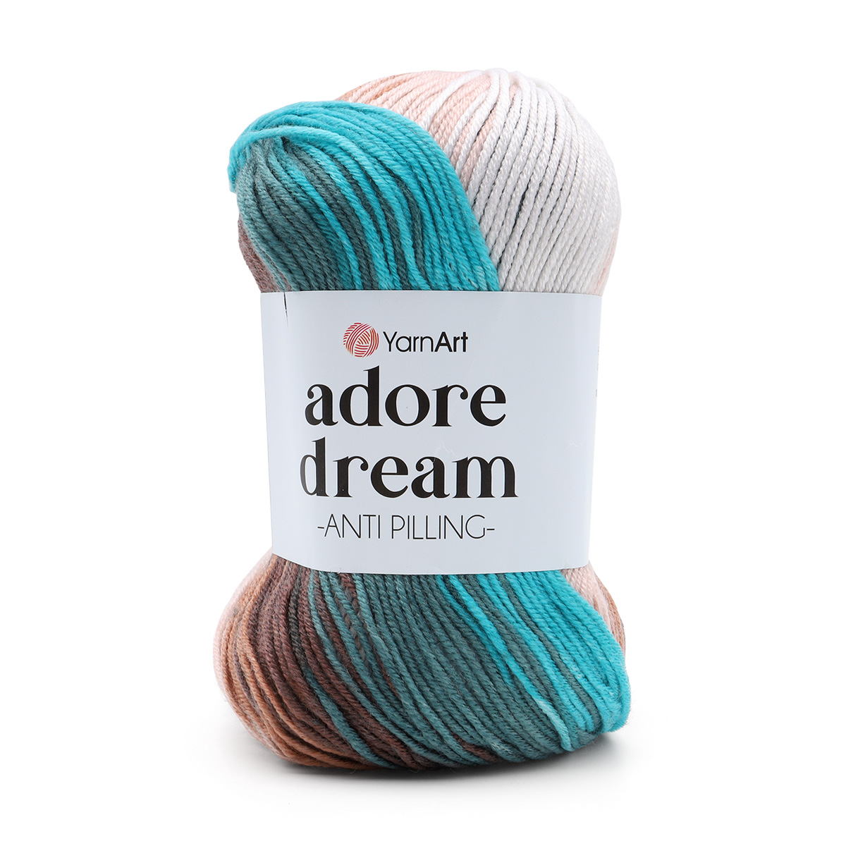 Пряжа для вязания YarnArt Adore Dream 100 гр 280 м акрил секционная анти-пиллинг 5 мотков 1055 секционный - фото 2