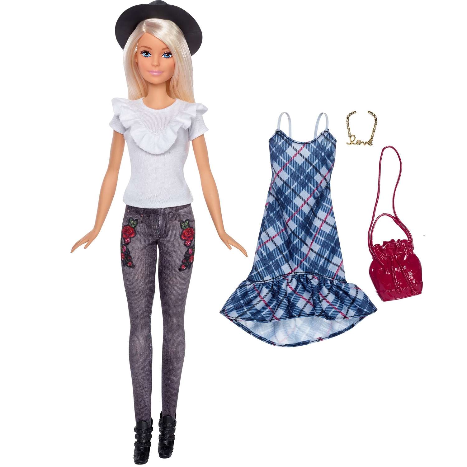 Набор Barbie Игра с модой Кукла и одежда FJF68 FJF67 - фото 1