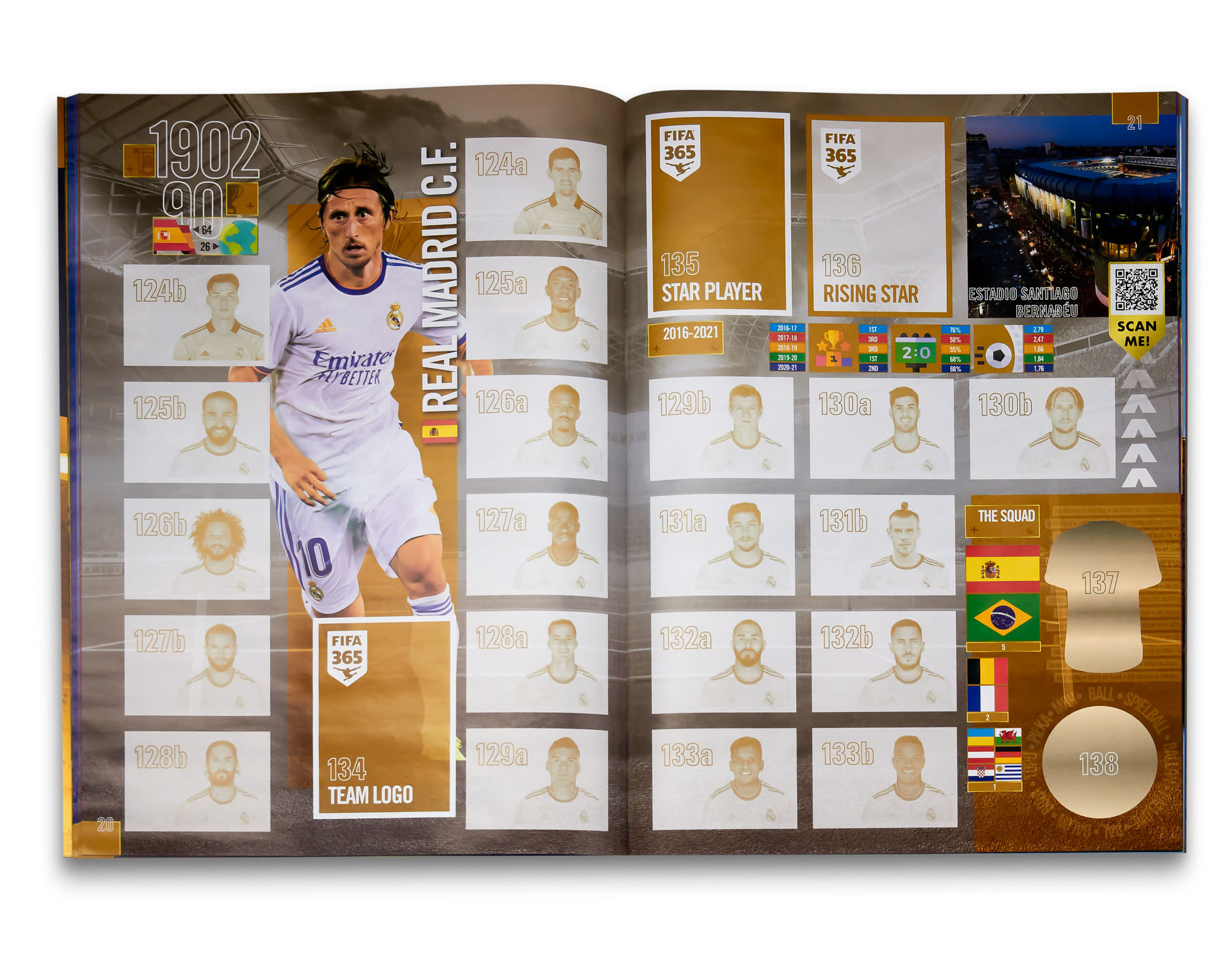 Альбом для наклеек Panini FIFA 365 2022 - фото 4