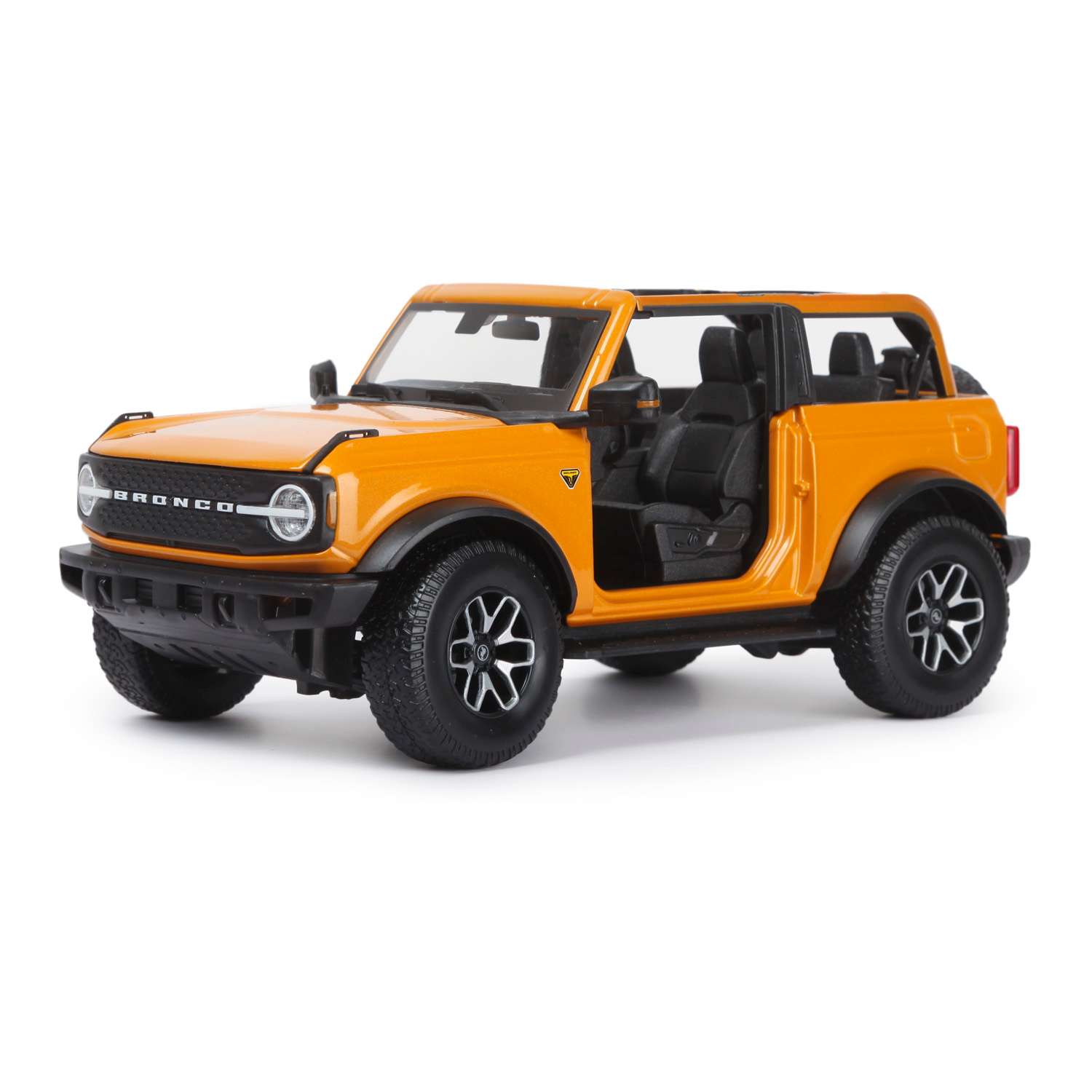 Машина MAISTO 1:18 Ford Bronco Badlands Оранжевая 31457 31457 - фото 1