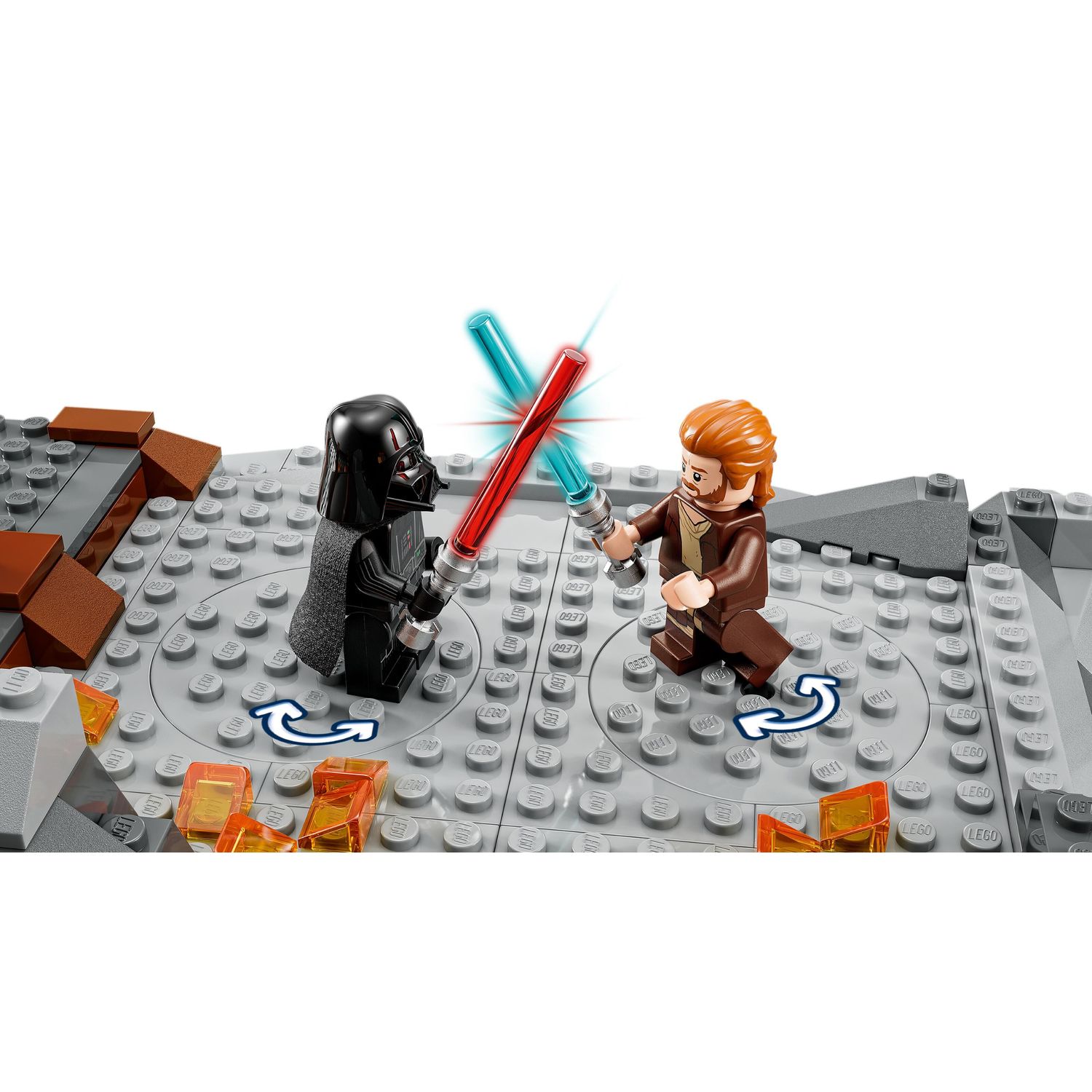 Конструктор LEGO Star Wars Obi-Wan Kenobi vs Darth Vader 75334 - фото 6