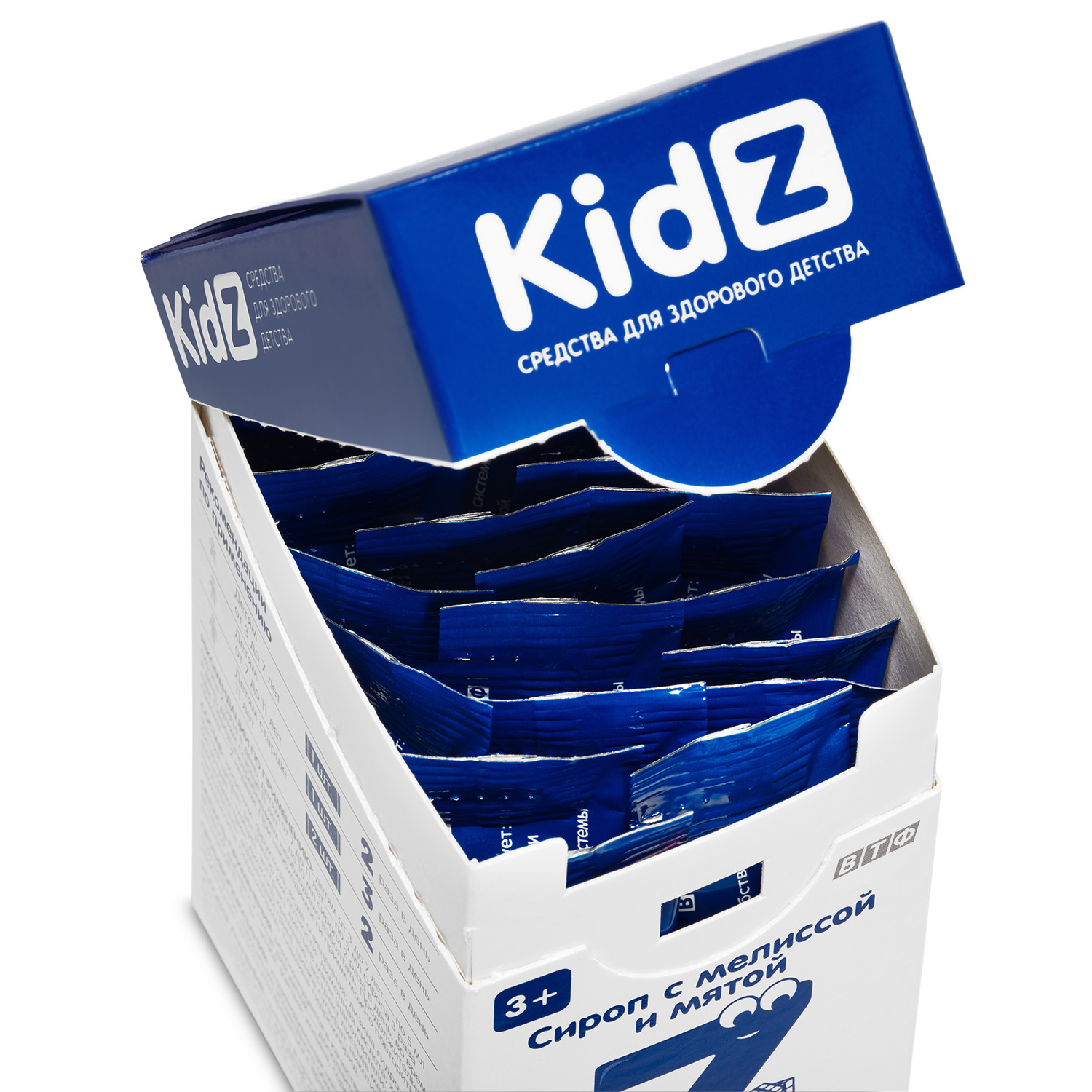 Биологически активная добавка Кидз Kidz сироп с мелиссой и мятой 20стиков - фото 3