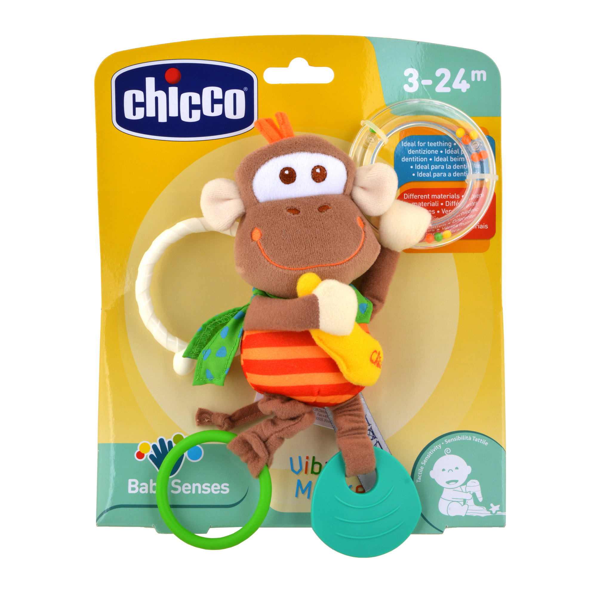 Игрушка CHICCO Погремушка Обезьянка - фото 3