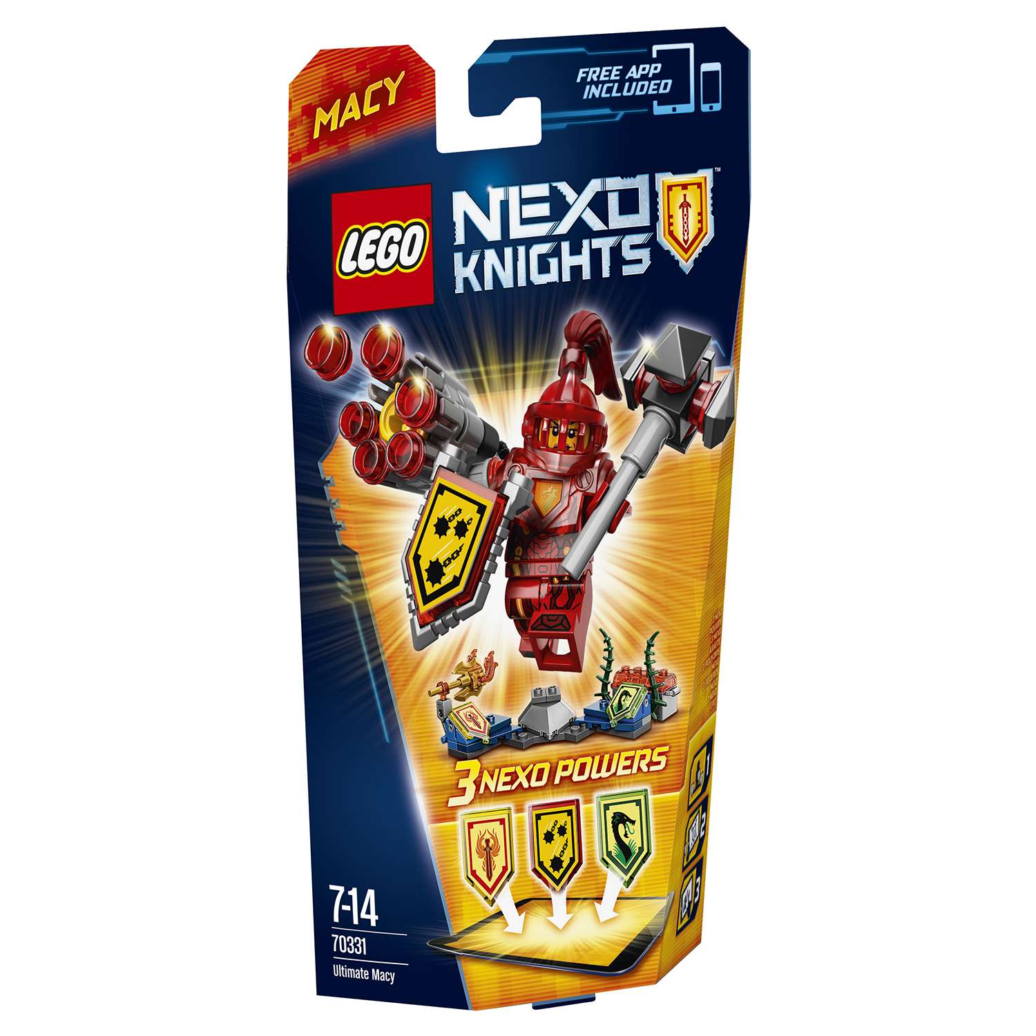 Конструктор LEGO Nexo Knights Мэйси – Абсолютная сила (70331) - фото 2