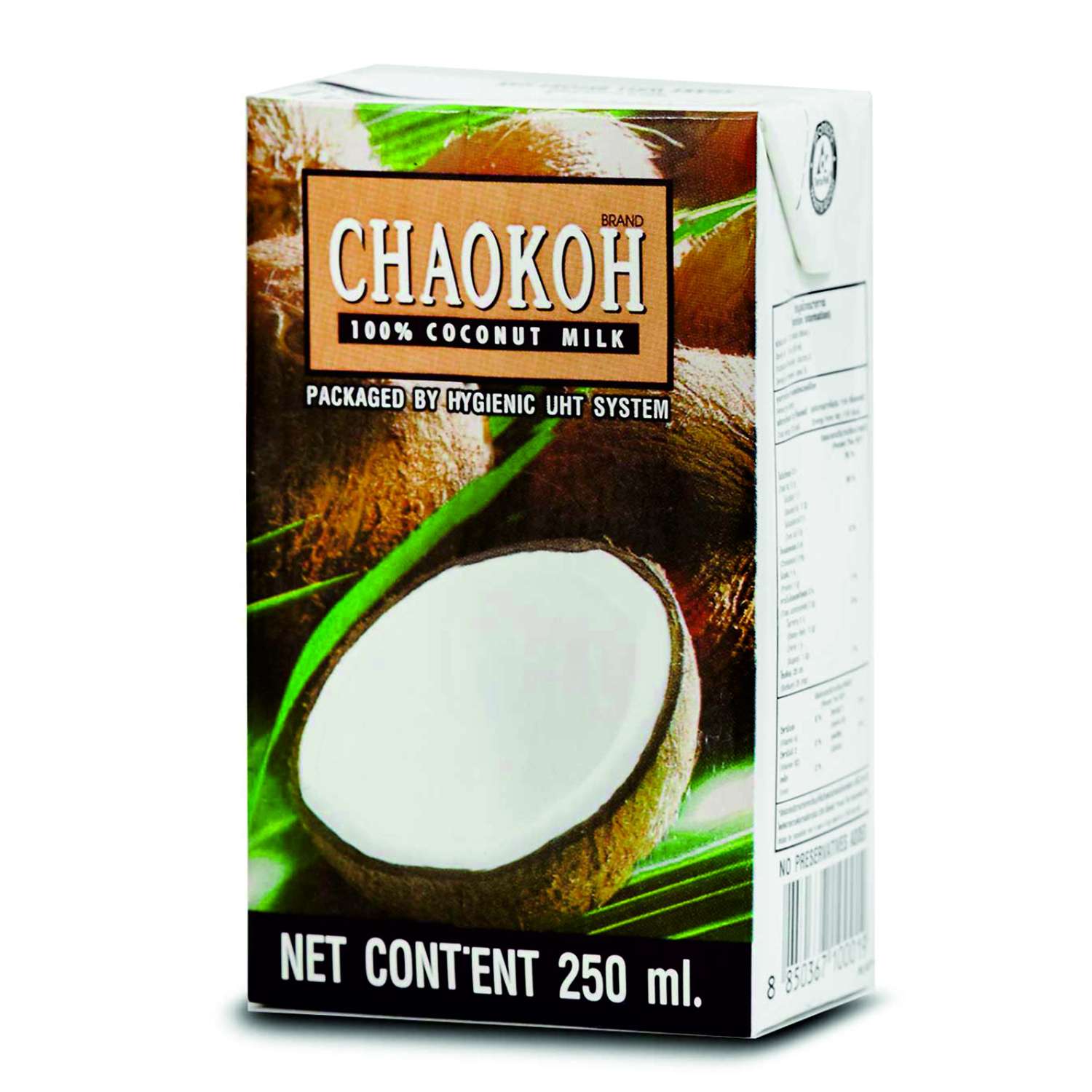 Молоко Chaokoh кокосовое 250мл - фото 1