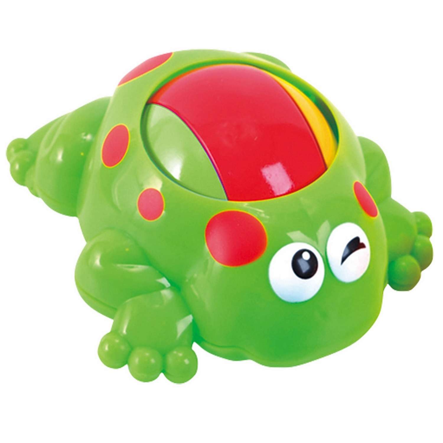 Развивающая игрушка Playgo Забавная лягушка на ролике - фото 1