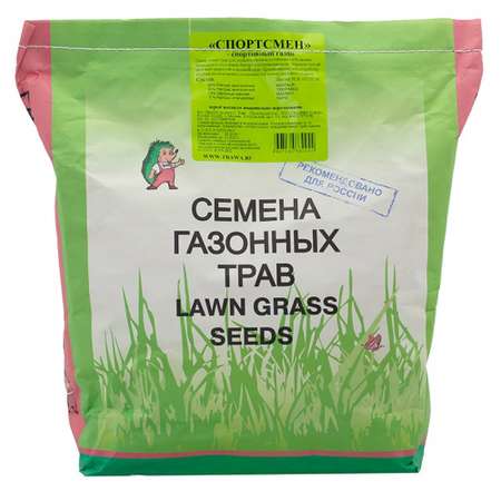 Семена трав Зелёный Ковёр для газона Спортсмен 2 кг