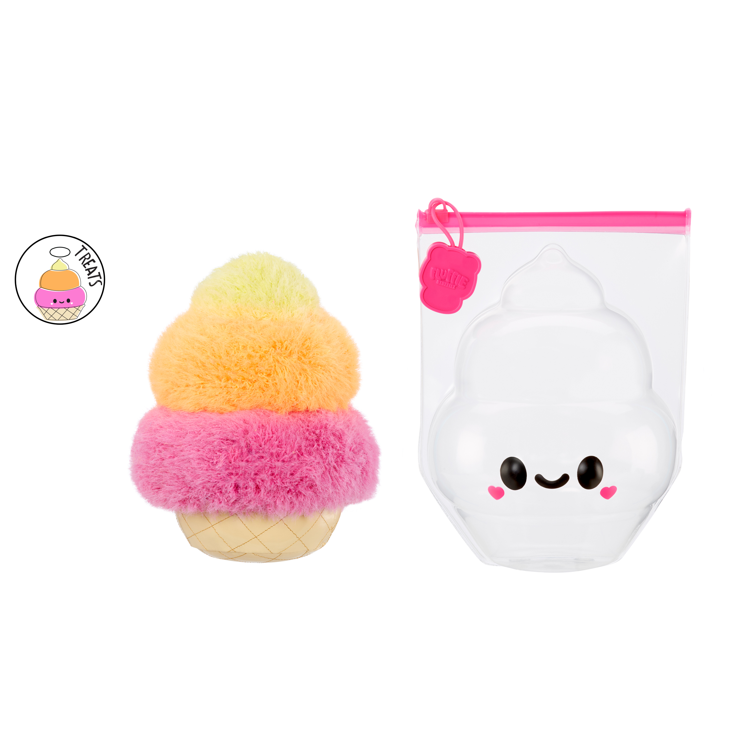 Игрушка мягкая Fluffie Stuffiez Мороженое 594192EUC - фото 8