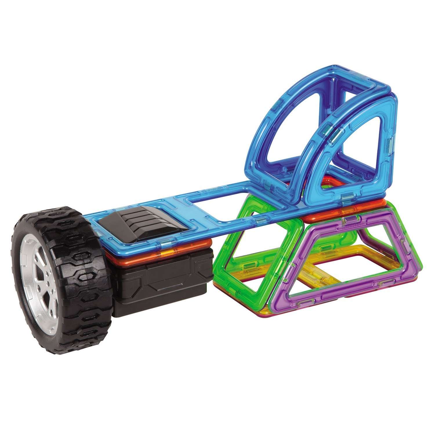 Магнитный конструктор Magformers Funny Wheel Set - фото 15