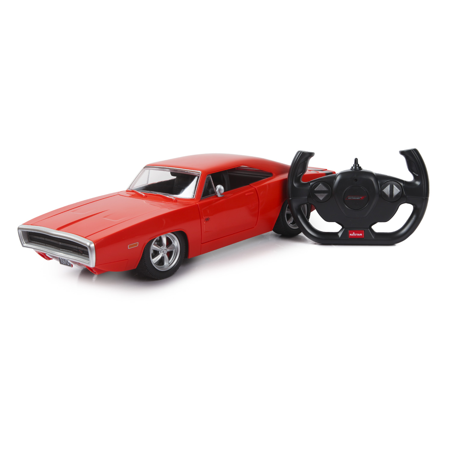 Машина Rastar РУ 1:16 Dodge Charger USB Красная 99060 купить по цене 3499 ₽  в интернет-магазине Детский мир