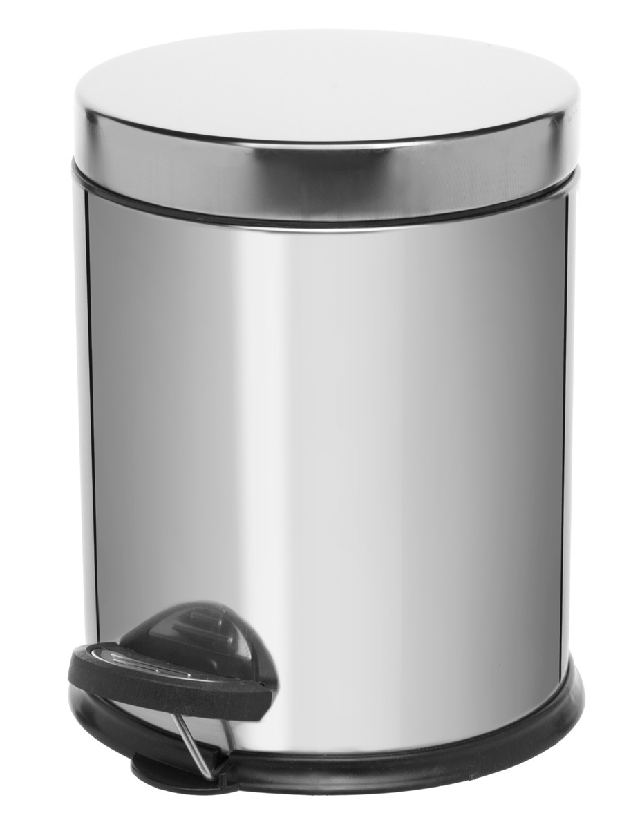 Ведро для мусора NAVAKO Cassiopea 5L Mini Chrome - фото 1