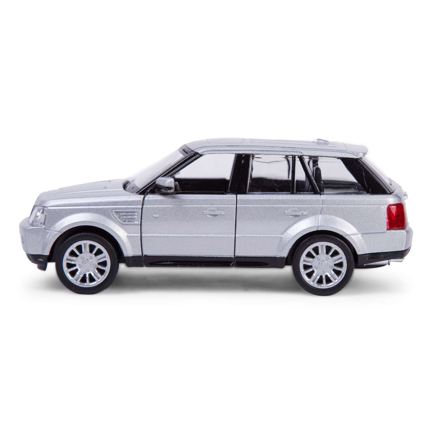 Автомобиль Mobicaro Land Rover Sport 1:32 без механизмов серебряный 544007 - фото 4