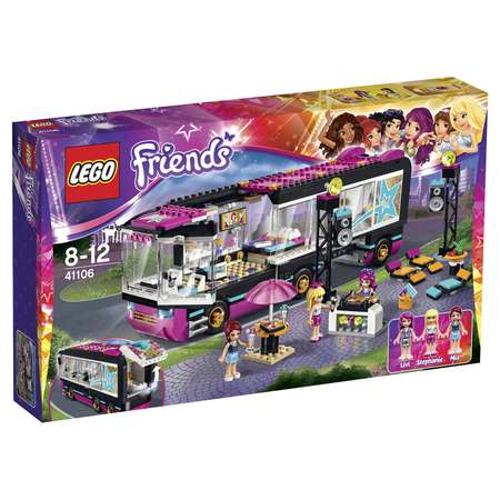 Конструктор LEGO Friends Поп звезда: гастроли блочный