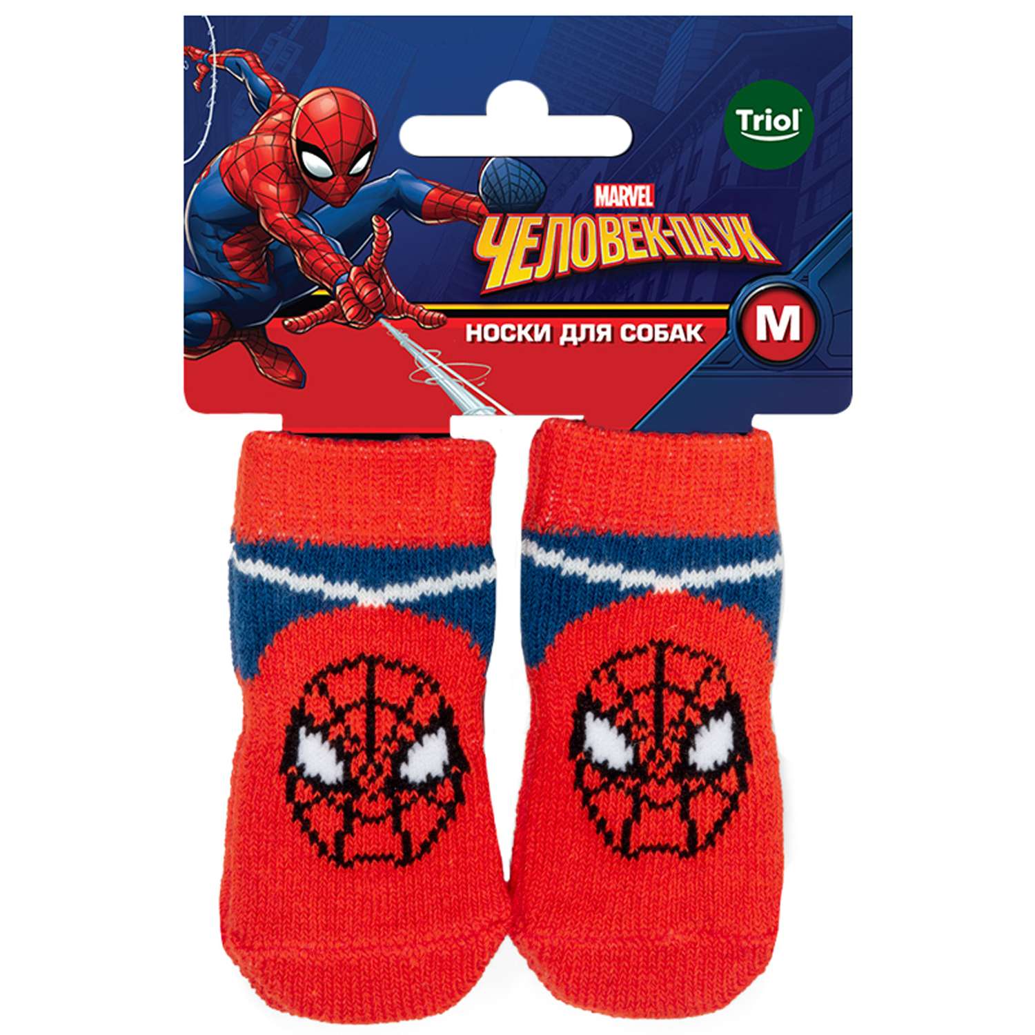 Носки для животных Triol Disney Marvel Человек-паук M 12231031 - фото 1