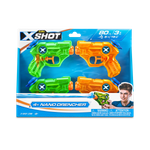 Бластер водный Zuru X-SHOT  Water Nano Drencher 4 штуки в наборе