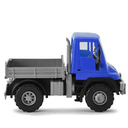 Самосвал Лена Mercedes Unimog синий