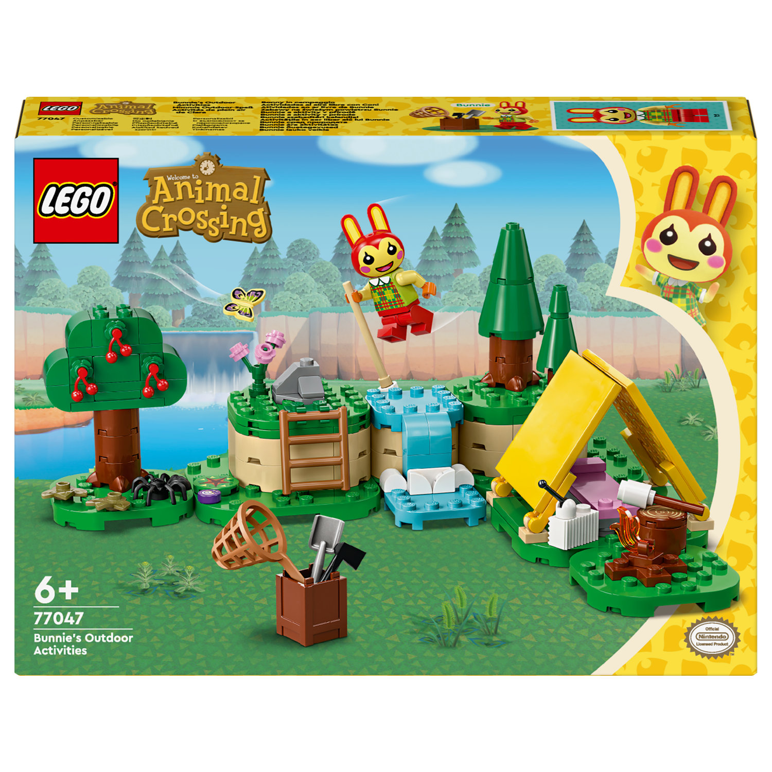 Конструктор LEGO Animal crossing Bunnies Outdoor Activities 77047 - фото 3