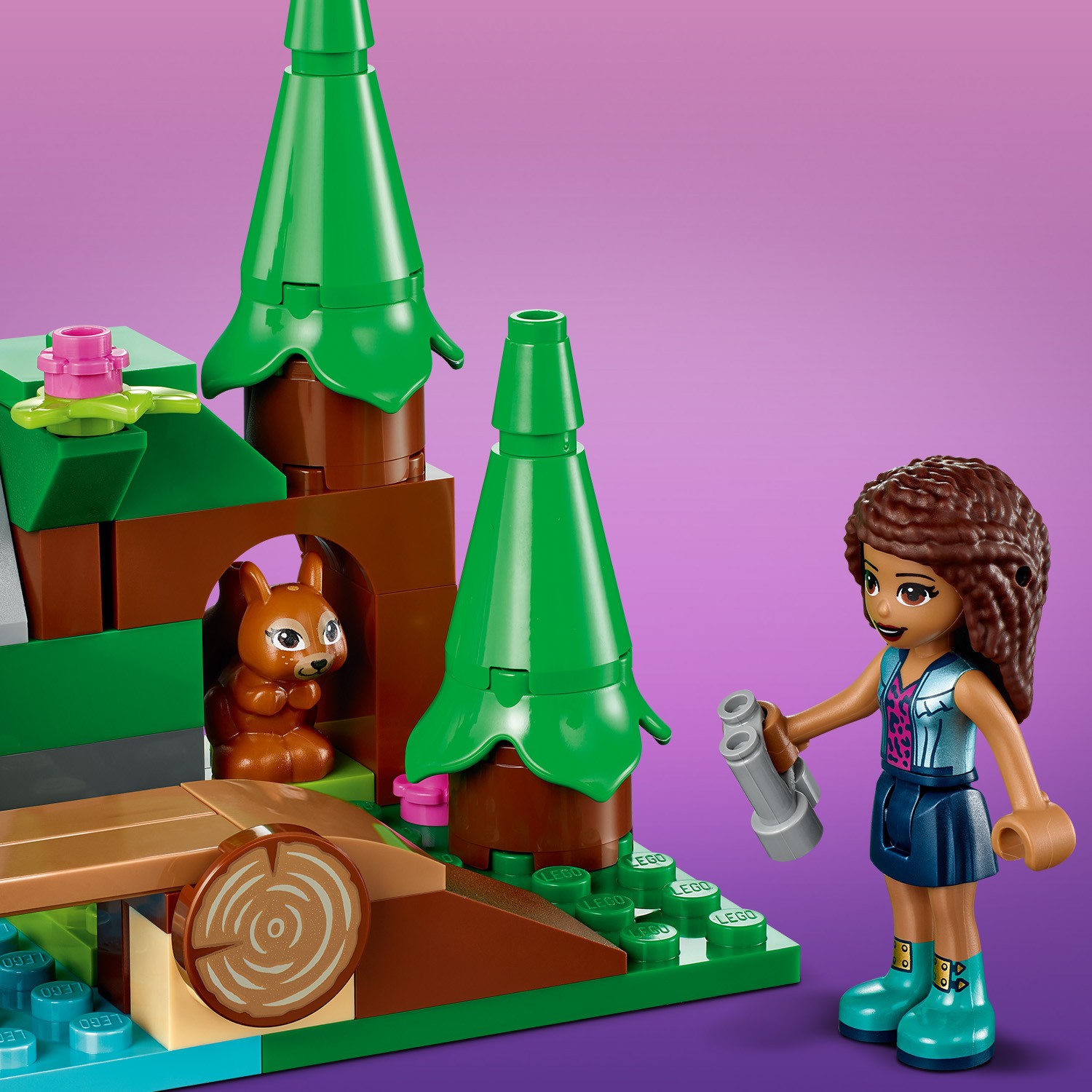 Конструктор LEGO Friends Лесной водопад 41677 - фото 6