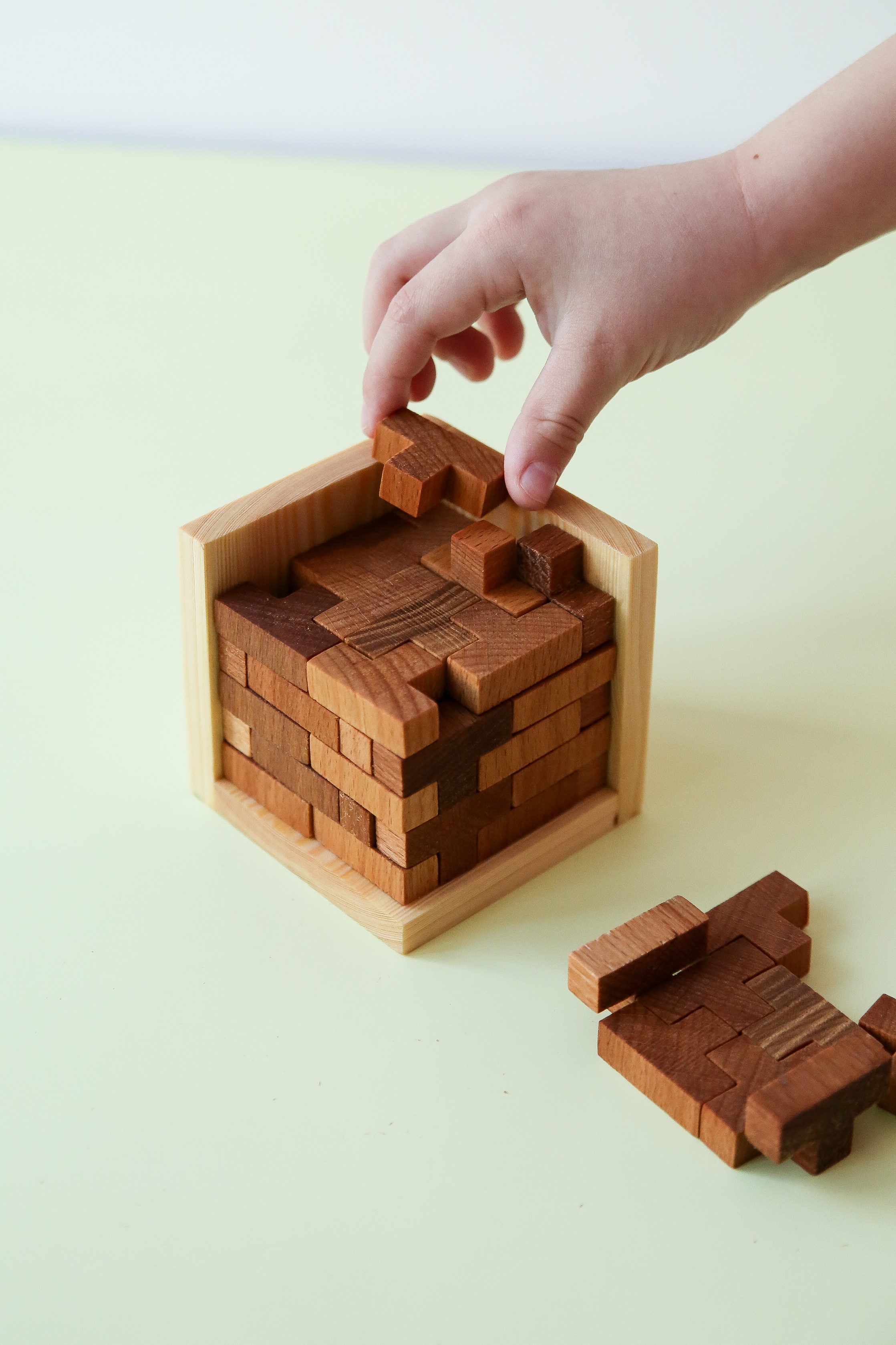 Головоломка KRONA куб деревянный - фото 6