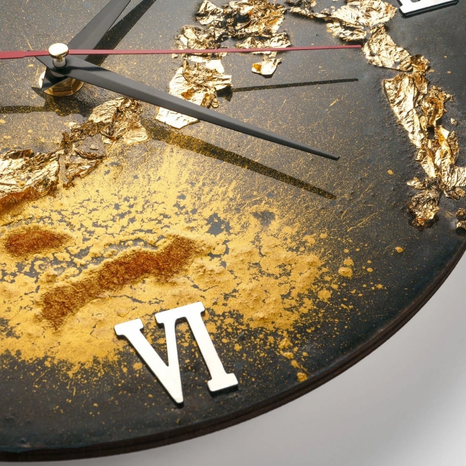 Набор для творчества Resin Art Master IQ Часы с эпоксидной смолой с золотом - фото 11