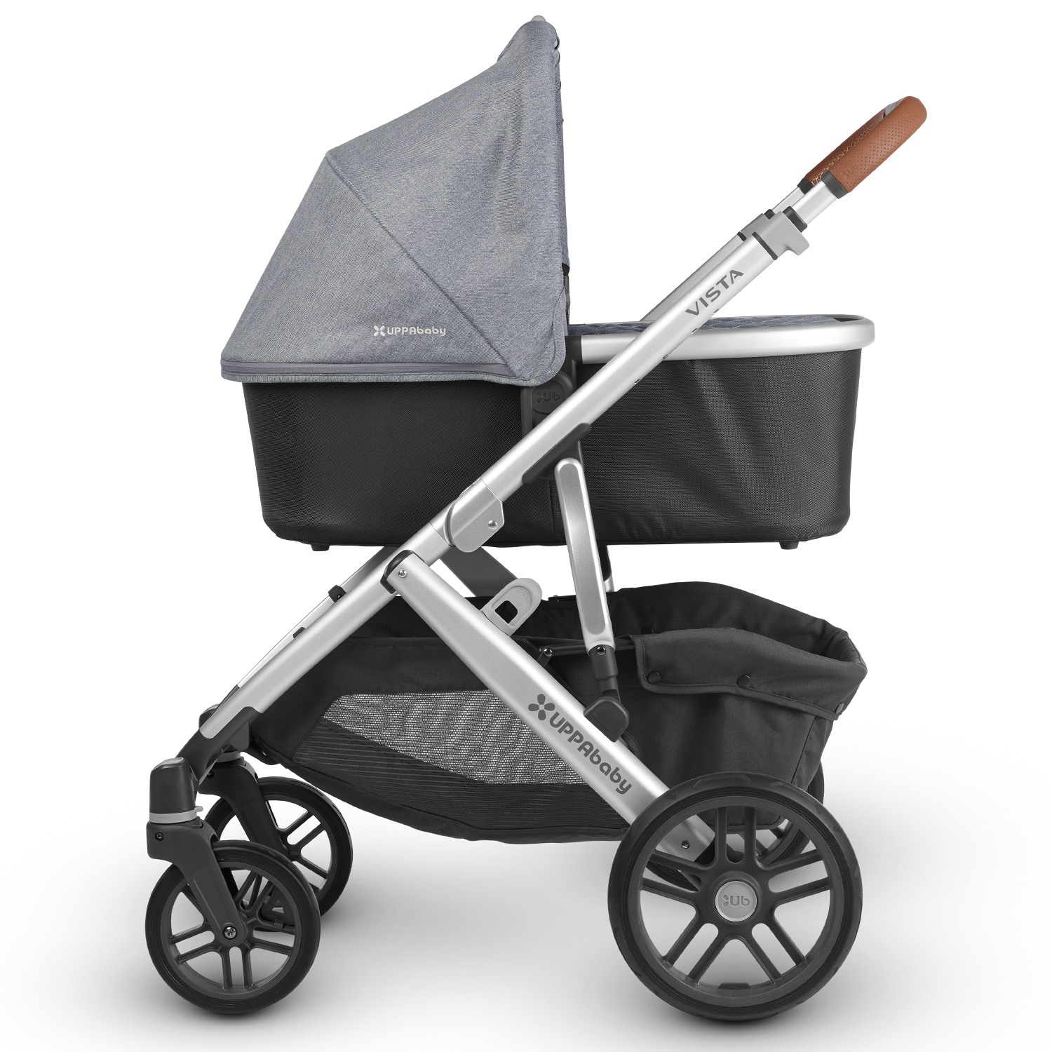 Люлька UPPAbaby Cruz и Vista Grey 0917-BAS-EU-GRG - фото 5