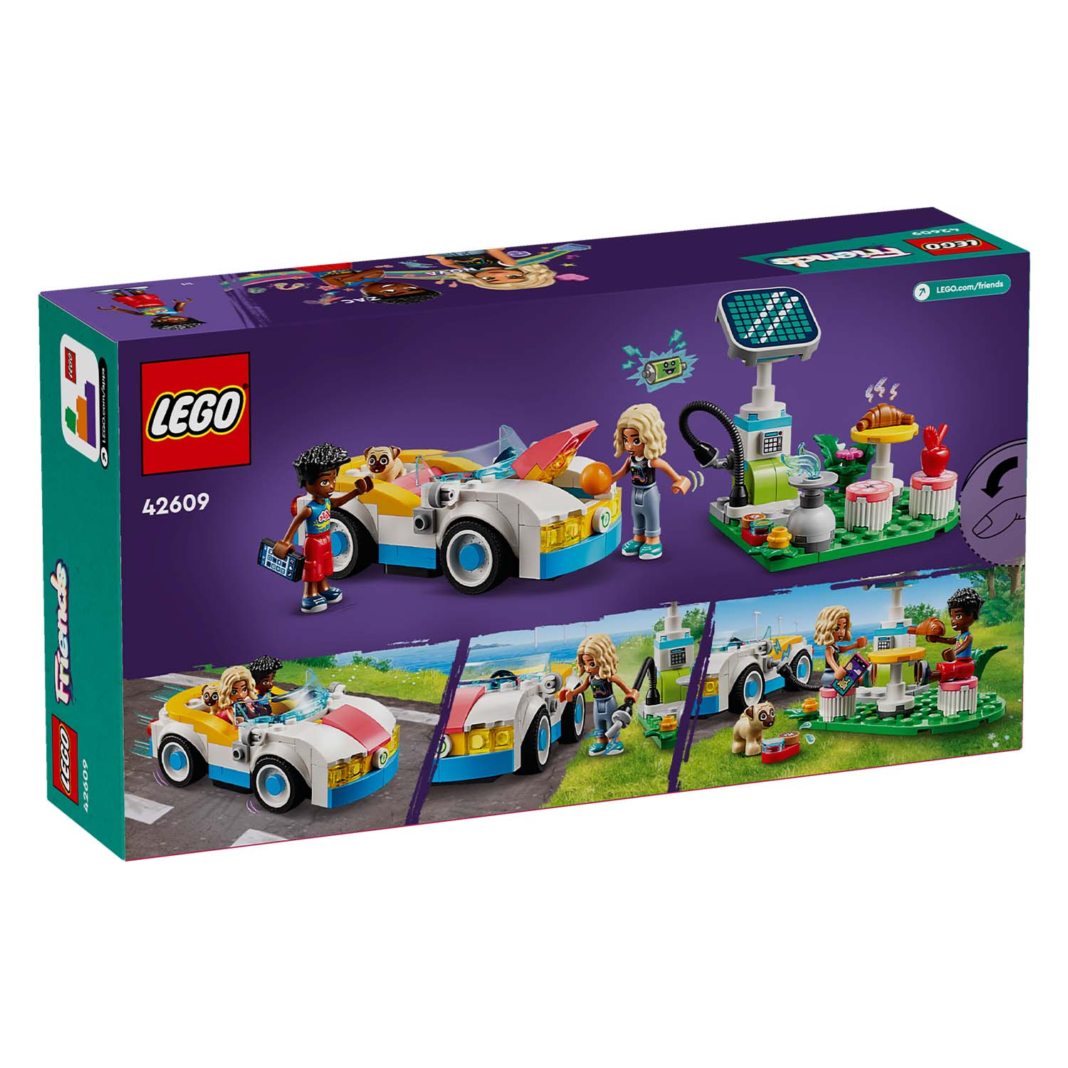 Конструктор детский LEGO Friends Электромобиль 42609 - фото 11