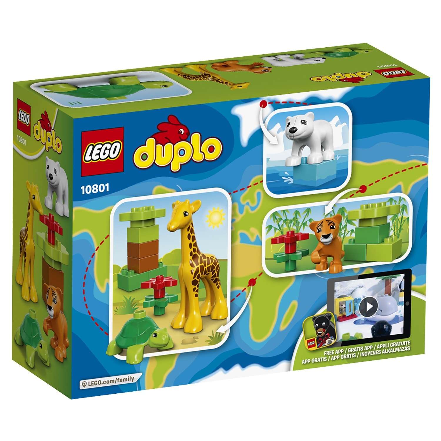 Конструктор LEGO DUPLO Town Вокруг света: малыши (10801) - фото 3