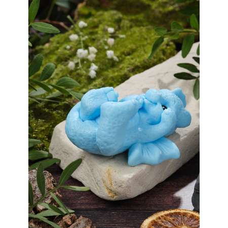 Сувенирное мыло SKUINA дракон голубой с крыльями