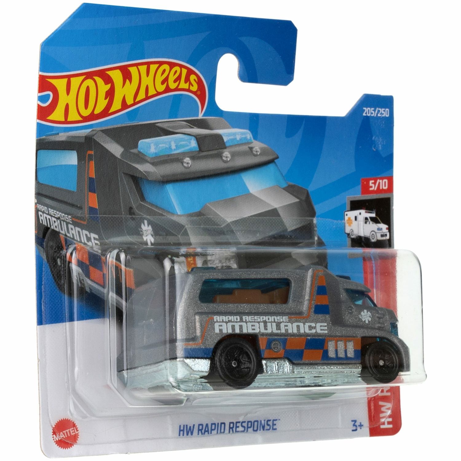 Скорая помощь Hot Wheels без механизмов 5785-106 - фото 5