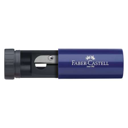 Точилка Faber Castell с контейнером в ассортименте 183301