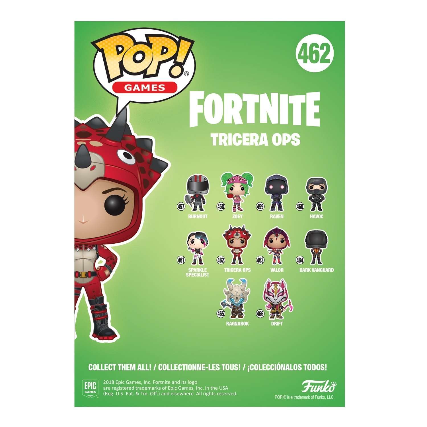 Funko pop store fortnite tricera ops