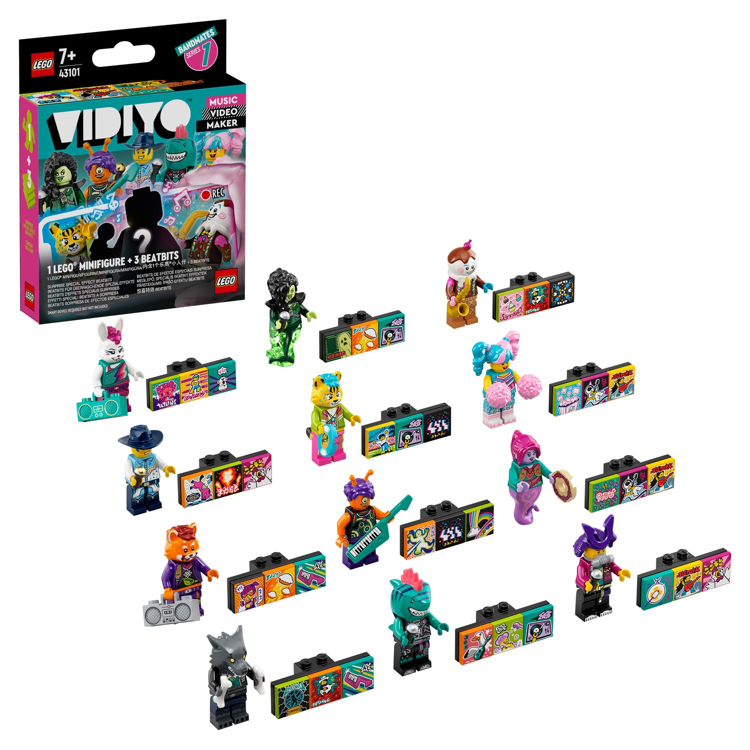 Конструктор LEGO Vidiyo Бэндмейты 43101 - фото 1