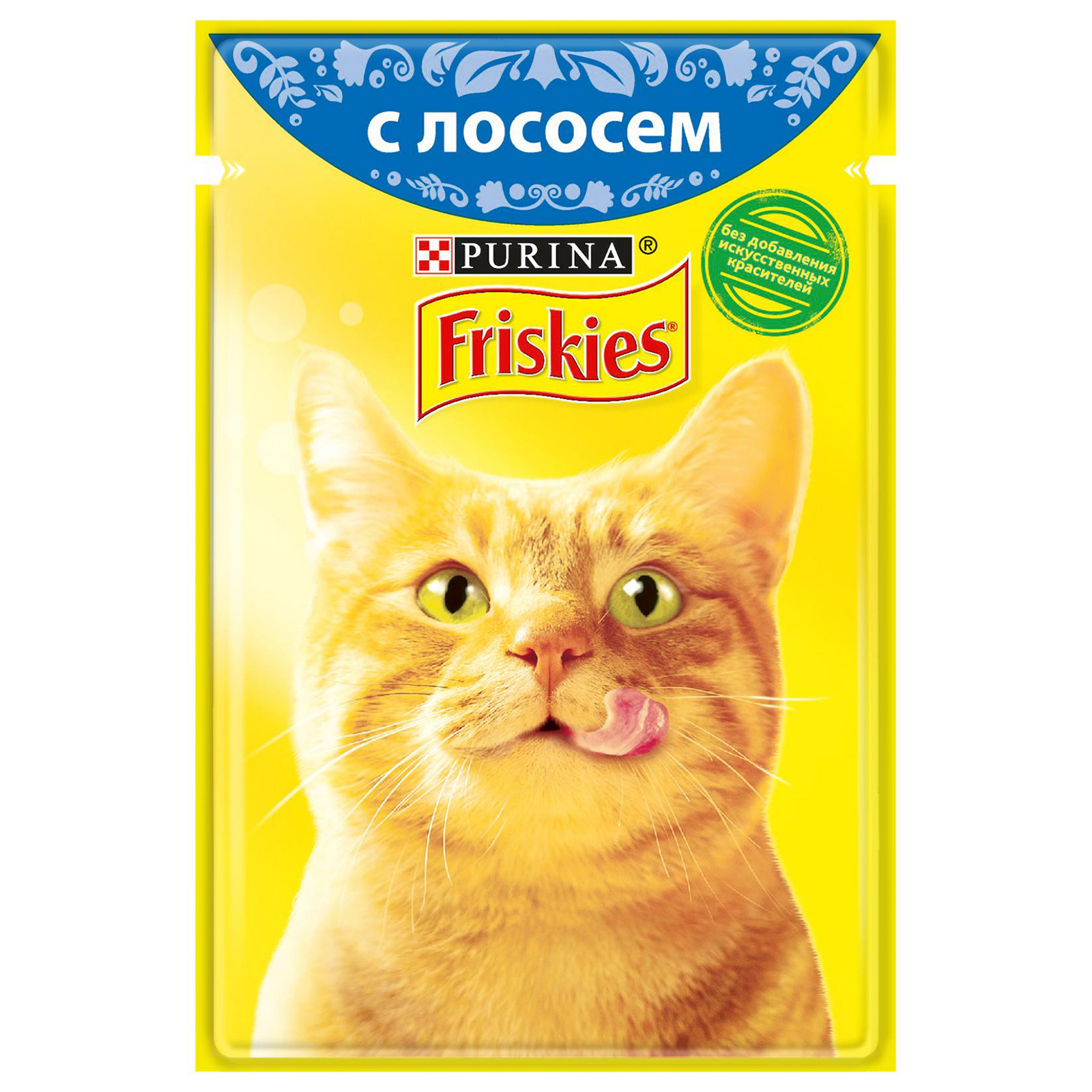 Корм влажный для кошек Friskies 85г с лососем в подливе пауч - фото 1