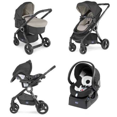 Коляска детская 3в1 Chicco Urban Plus Pack Dune