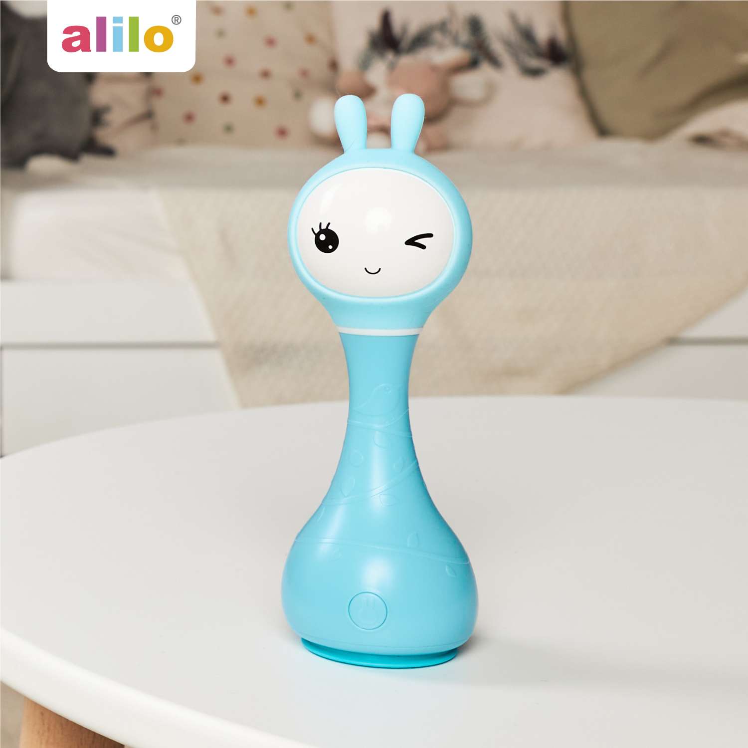 Игрушка развивающая alilo Умный зайка R1 музыкальная Синий 60905 - фото 8