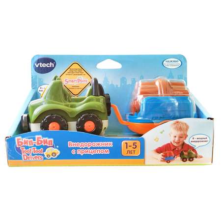 Внедорожник Vtech с прицепом 80-164626