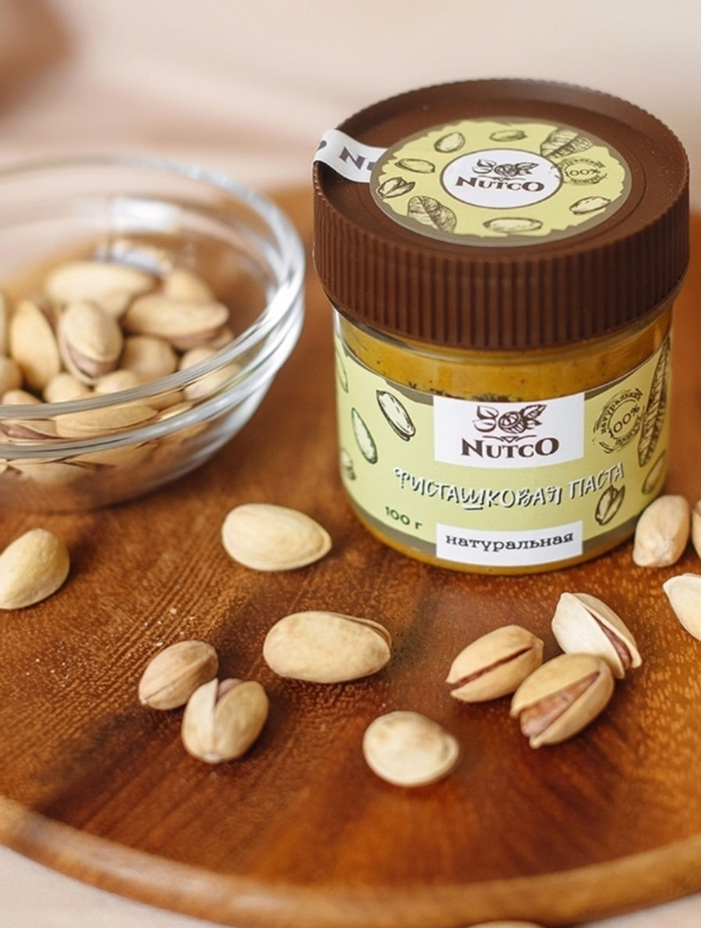 Фисташковая паста Nutco натуральная без сахара без добавок 100 г - фото 7
