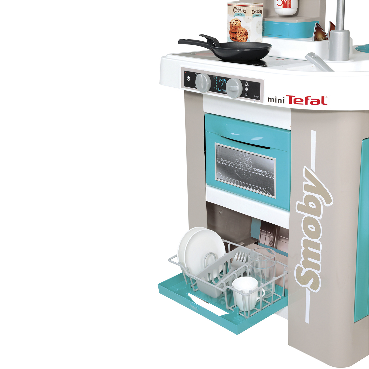 Кухня электронная Smoby Tefal Studio 26 аксессуаров 311023 - фото 5