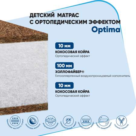 Матрац в кроватку Baby Elite Optima 60*120*13 OP-1