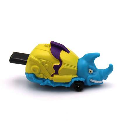 Набор Bugs Racings Гонка жуков Носорог с 1машинкой Желто-синий K02BR002-5