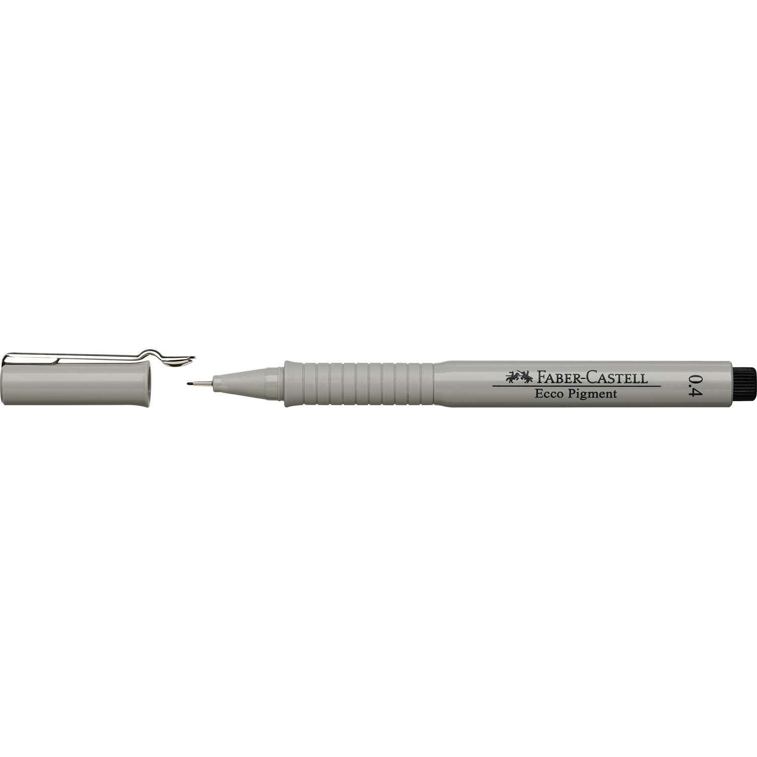 Ручка капиллярная FABER CASTELL Ecco Pigment черная 0.4мм - фото 1