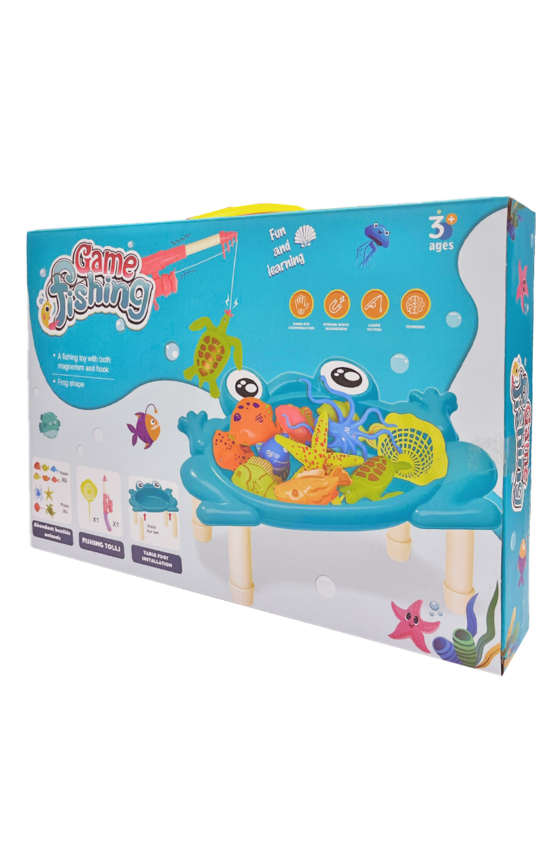 Развивающий игровой набор SHARKTOYS Детская магнитная игра Рыбалка - фото 6