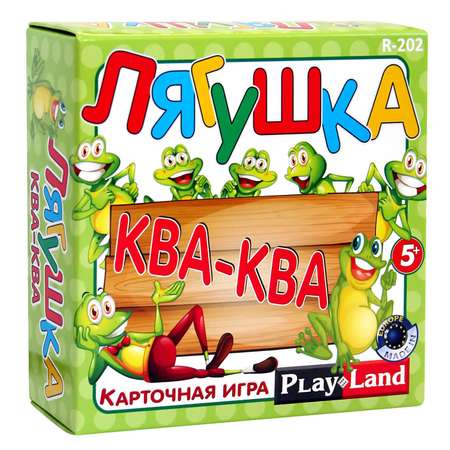 Настольная игра PlayLand Лягушка Ква-Ква