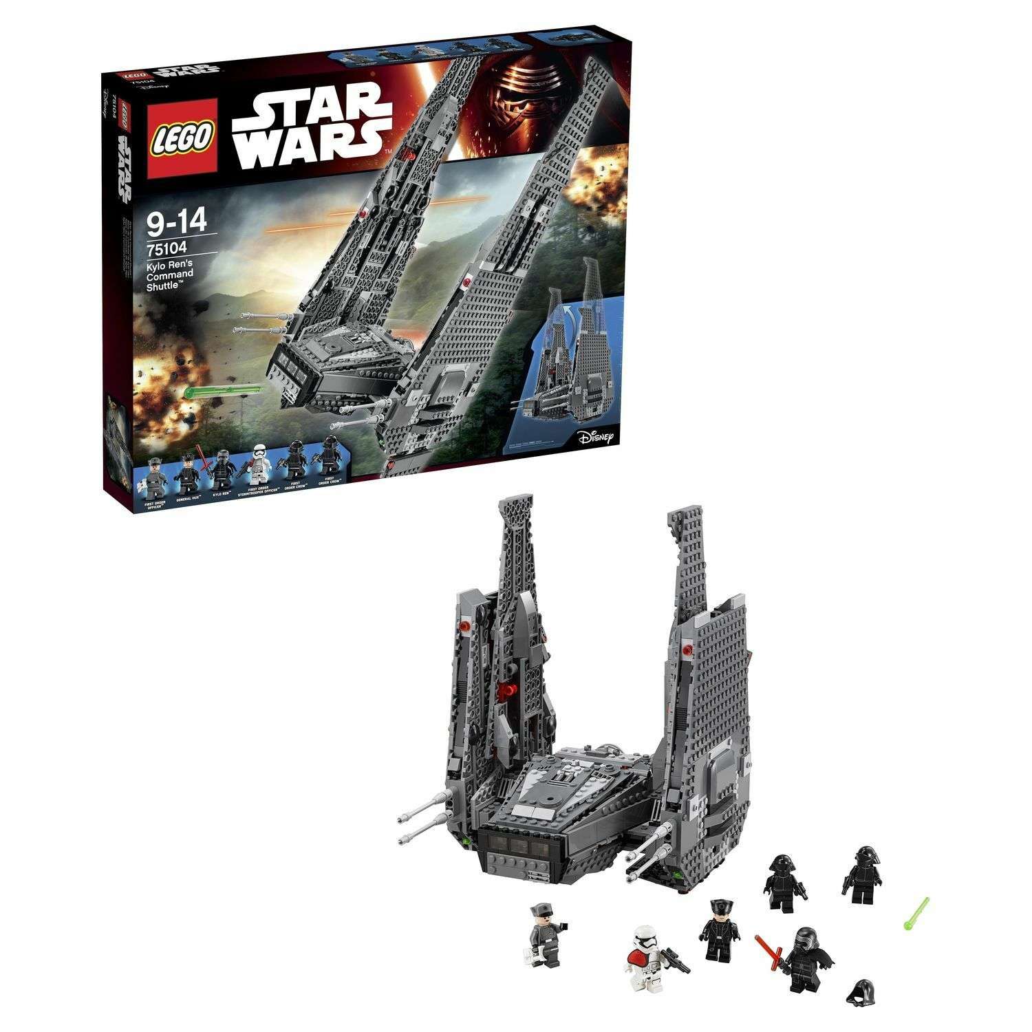 Конструктор LEGO Star Wars TM Командный шаттл Кайло Рена (Kylo Ren's Command Shuttle™) (75104) - фото 1