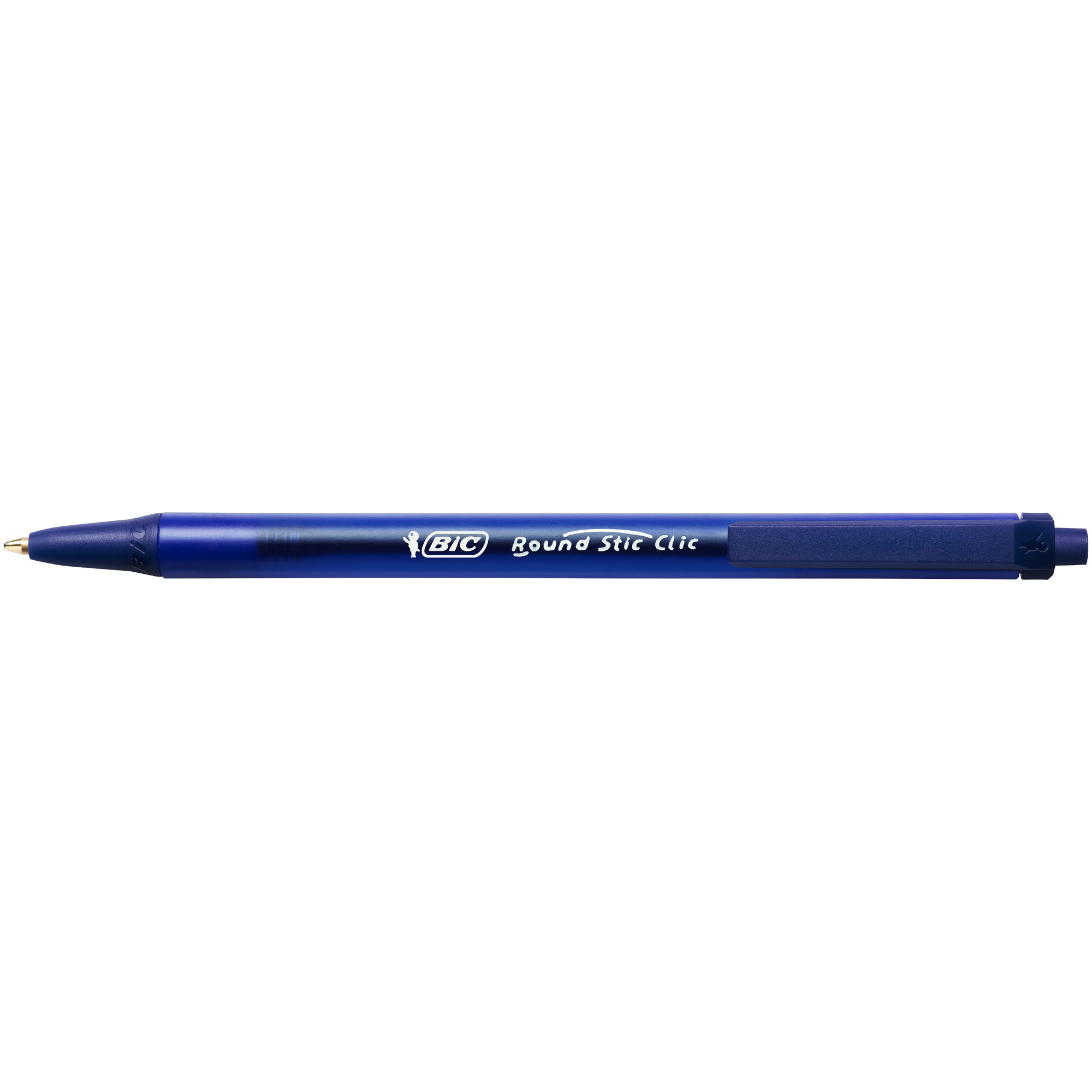 Ручка шариковая BIC Раунд Стик Клик 3шт Синий 926374 - фото 3