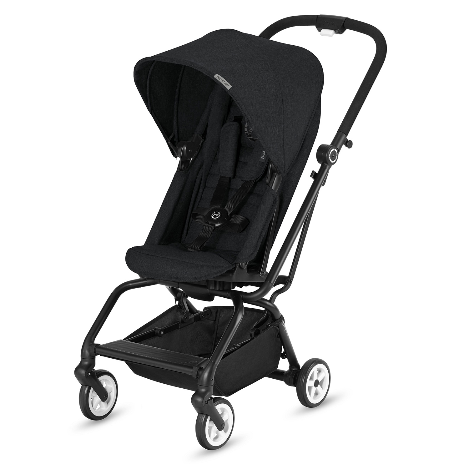 Коляска Cybex Eezy S Twist Lavastone Black - фото 1